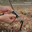 Tent Pulley Rope Buckle Fastener Windproof Adjustable Camping Buckles (M) Newly