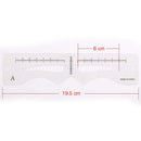 Shaper Fashion Eye Grooming Brow Stencils Card Makeup Tool Eyebrow Template