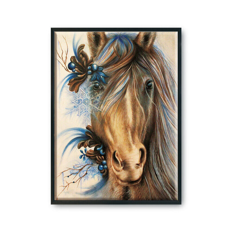 14CT Counted Cross Stitch Kit DIY Animal Embroidery Craft for Home Decor 40x50cm