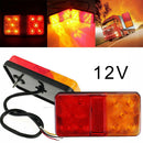 Lorry Caravan Van Car Stop Light Truck Lamp LED Indicator Rear Tail Lights