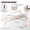 BIKERSAY 7 in 1MTB Road Bicycle Chain Wear Indicator Chain Checker Ruler Ga