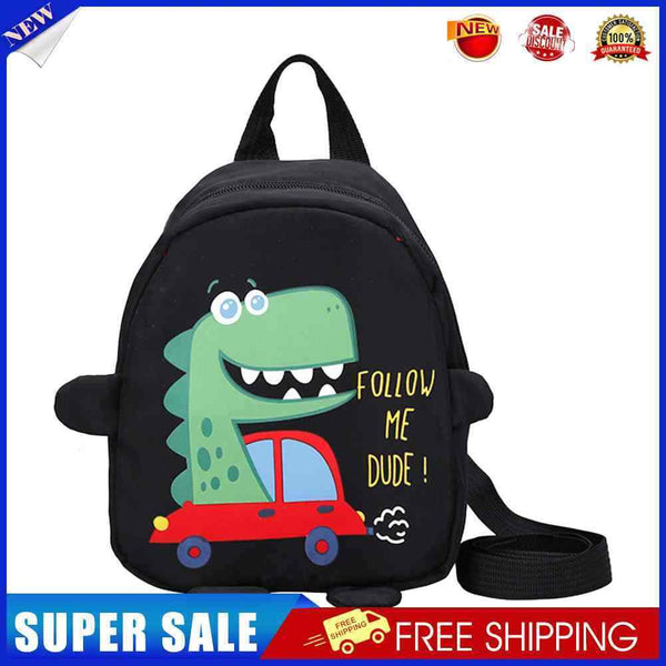 #A Cute Cartoon Dinosaur Backpack for Kids Boys Girls Kindergarten School Bookba