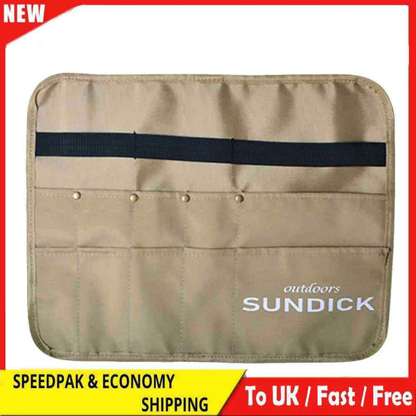 SUNDICK Outdoor Camp Picnic Tableware Storage Bag Barbecue Cutlery Hanging Bags