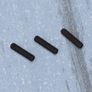 12pcs Electric Bass Guitar Bridge Saddles Tremolo Bridge Hex Screws(Black) Newly