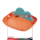 Silicone Utensil Rest with Drip Pad Cloud Rack with Pot Lid Holder (Green) Newly
