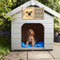 Door Sign Wood Lovely Dog Pattern Hanging Plaques for Dog House Decor Suppl