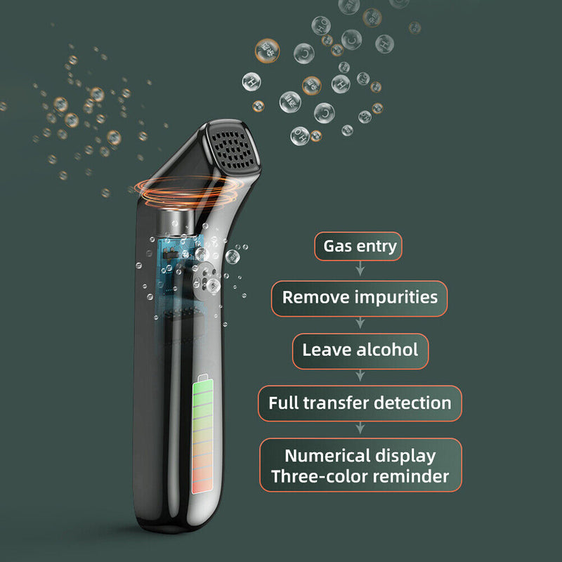 Rechargeable Breathalyzer Non-Contact Car Portable Professional Breath Tester