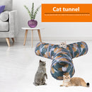 Cat Tunnel Tube 2/3/4 Way Foldable Cat Kitten Tunnel Training Interactive T