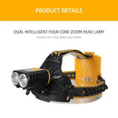Strong Light Charging LED Headlight Outdoor Lighting Night Fishing Headlamp