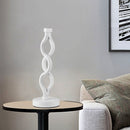Spiral Wave LED Table Lamp Modern Desktop Decorative Lamps (UK Warm White) Newly