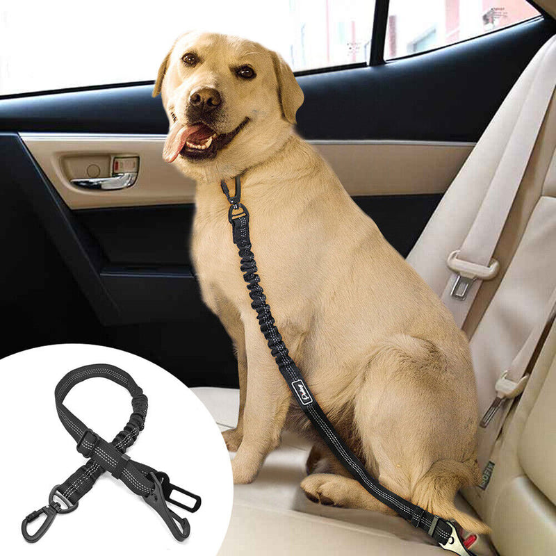 Pet Dog Car Seat Belt Harness Adjustable Lead Traction Rope (Multifunction)