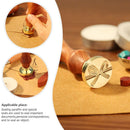 Retro Envelope Wax Seal Stamps Wooden Handle Sealing Wax DIY Crafts (F251) Newly
