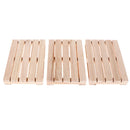 Desktop Ornament Insulation Mat Wooden Cushion Wood Coasters Beverage Cup Pad