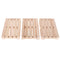 Desktop Ornament Insulation Mat Wooden Cushion Wood Coasters Beverage Cup Pad