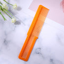 Hairdressing Carbon Anti-static Comb Wide Tooth Hair Clipper Comb (Orange) Newly