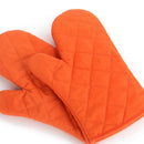 Heat Resistant Oven Baking Gloves Stove Kitchen Insulation Glove (Orange)