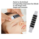 Taoytou LCD Color Change Baby Head Thermometer Sticky Temperature Meter Wiede