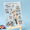 Transparent Clear Silicone Stamps Seal for DIY Scrapbooking Photo Album