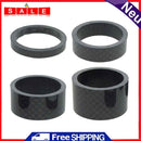 4x MTB Front Fork Gasket Carbon Fiber Bicycle Headset Spacer Ring 5/10/15/20mm