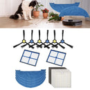 Mop Rag Side Brush Robot Vacuum Cleaner Accessory Main Roll Brush Washable
