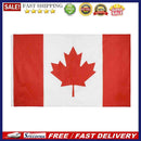 Polyester Canada Flags Red Maple Leaf Canadian National Hanging Banner 90x1