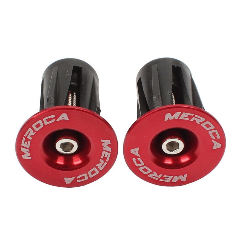 1 Pair Bicycle Handle Bar Grip End Caps MTB Road Cycling Handlebar End Plug