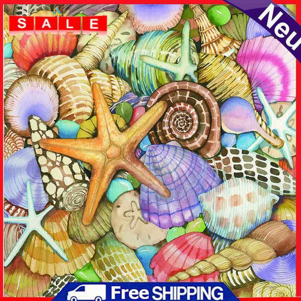 Starfish Mosaic Diamond Painting Drawing Full Round Drill DIY Art Handcraft Kit