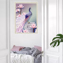 Magnolia Peacock 5D Diamond Painting Embroidery DIY Cross Stitch Home Decor