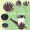 Watering Can LightsSolar Powered Metal Decorative Yard Art for Patio Yard Garden