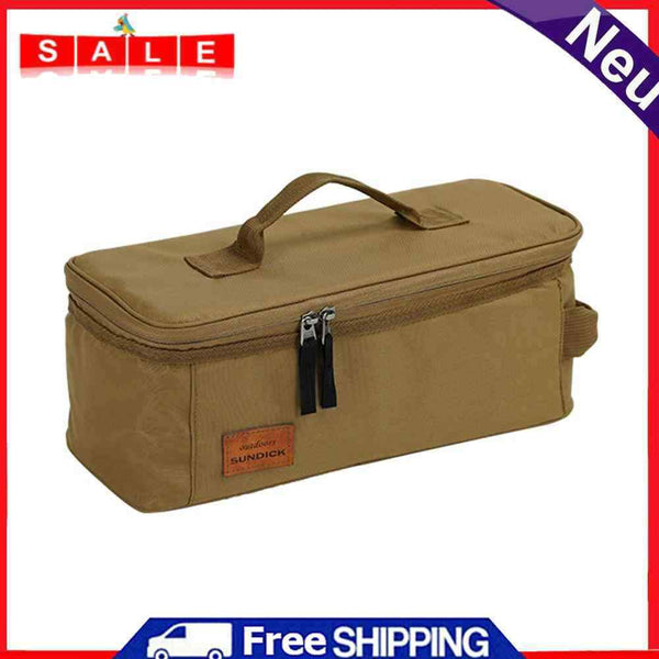 Camping Storage Handbag Cookware Utensils Travel Organizer Hanging Dead (S)