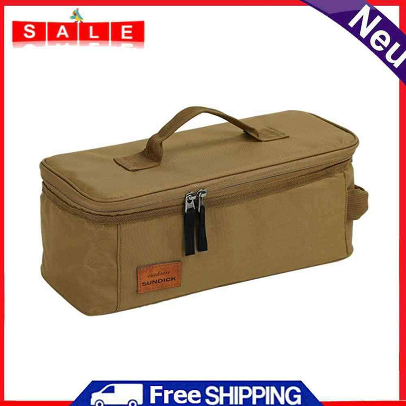 Camping Storage Handbag Cookware Utensils Travel Organizer Hanging Dead (S)