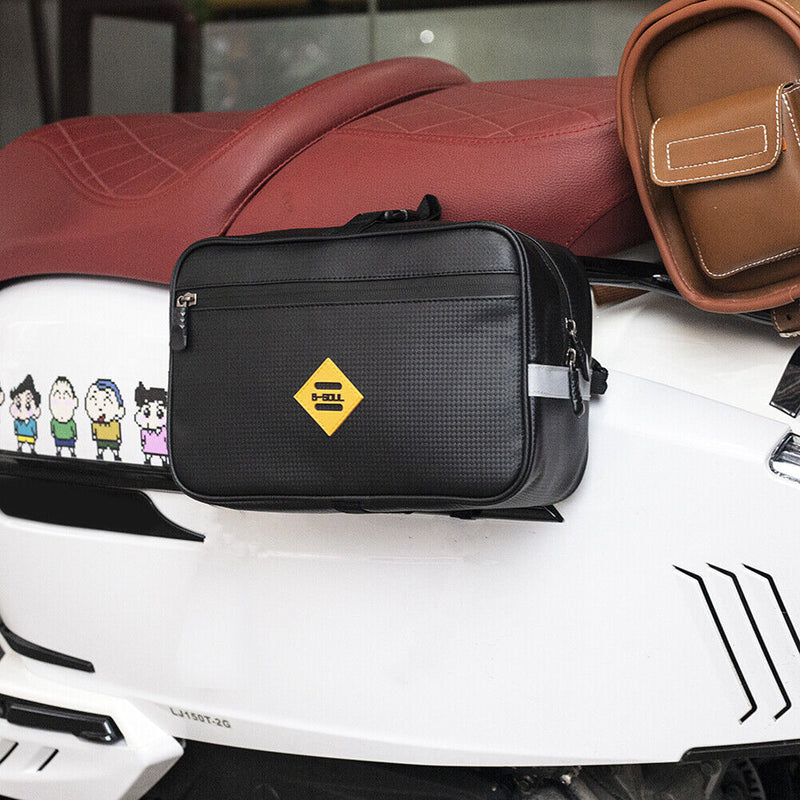 B SOUL Travel Tail Bags Electric Bicycle Motorcycle Carrier Pannier Black