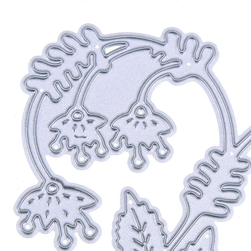 2pcs Flowerpot Metal Cutting Die DIY Scrapbook Embossing Stencil Paper Card-1891