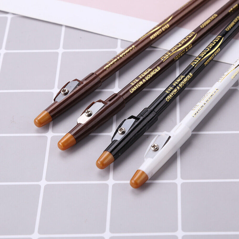 8pcs Anti-smudge Hairline Contour Pen with Pencil Sharpener Beard Contouring Pen