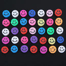 Smile Face Beads-Round Polymer Clay Beads DIY Jewelry Necklace Making Kit