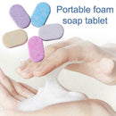 Color portable foam soap flakes For outdoor travel F8S3 Y9B7