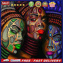 5D DIY Full Drill Diamond Painting Painted Face Cross Stitch Mosaic Kit