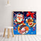 Full Drill Round Diamond Painting 5D DIY Snowman Elk Cross Stitch Embroidery Kit