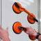 Glass Sucker Cup Heavy Duty Aluminum Alloy Rubber Vacuum Plate Handle Lifter/