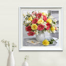 5D DIY Full Drill Diamond Painting Flower Cross Stitch Embroider Needlework