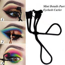 Accessories Stainless Steel Makeup Tools Segmented Eyelash Curler Tweezer Mini