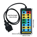 Auto car Break out Box Car OBDII interface Car Monitor obd2 Breakout Box