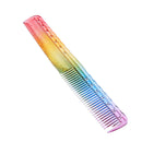 Anti-static Double Head Heat Resistant Rainbow Comb Hairdresser for Hair Cutt