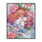 Cross Stitch Full Embroidery Flower Girl Character 11CT Stamped Needlework  #F