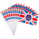 Table Decoration Parade Carnival Queen Hand Waving  Flag Home Decor Polyester
