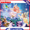 Elf Party Oil Paint By Numbers Kits Drawing DIY Picture Home Decoration Gifts