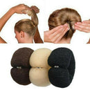 Fashion Girls Women DIY Hairstyle Hair Bun Hair Styling Tools Hair Curler Donut