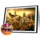 5D DIY Full Drill Diamond Painting Magic School Cross Stitch Mosaic Kits