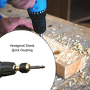 1/4 inch Connecting Rod Drill Bit Adapter Hexagonal Shank Quick Coupling Newly