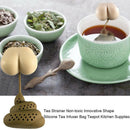 Creative Poop Shaped Silicone Tea Strainer Coffee Filter Diffuser Tea Infuser